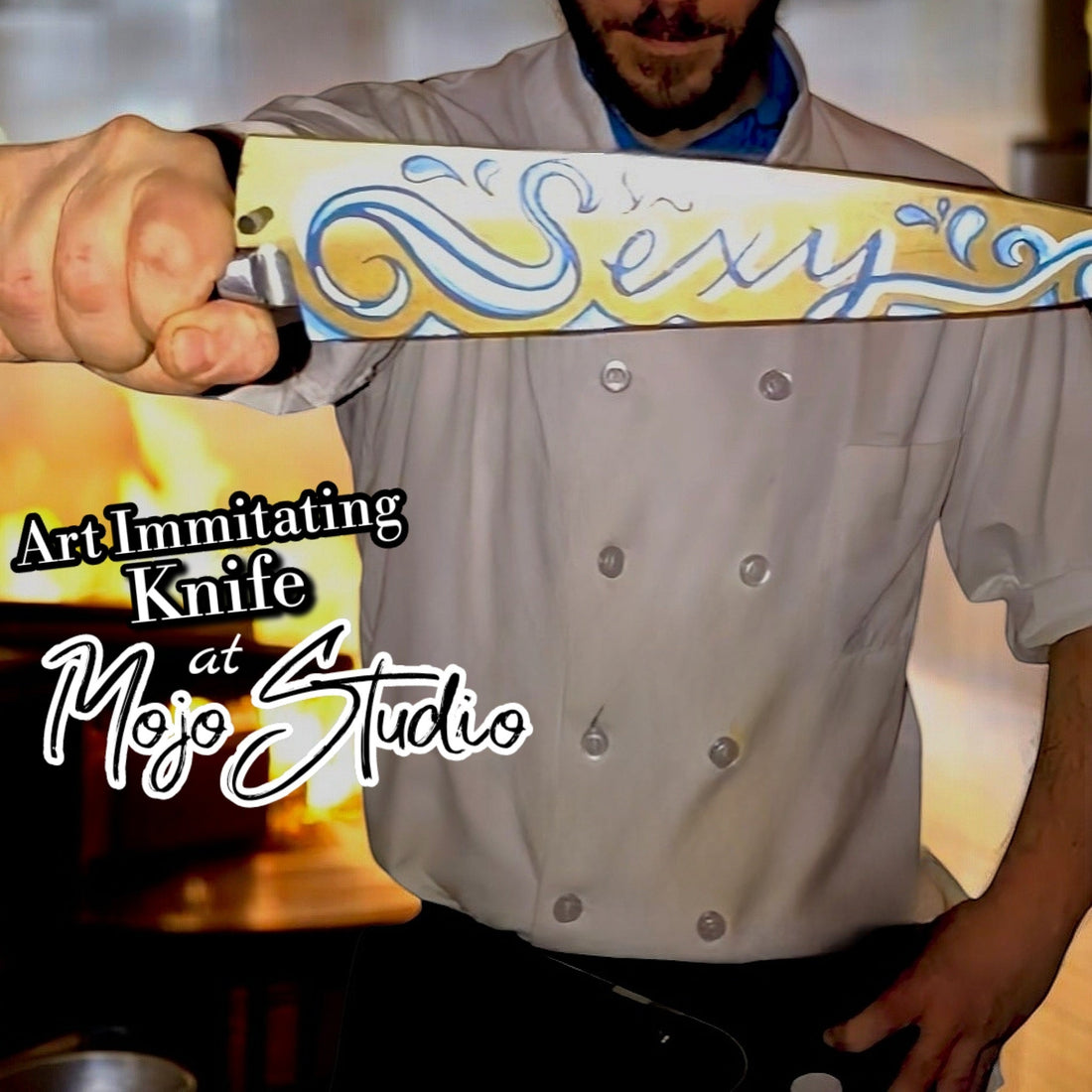 'Art Imitating Knife"
