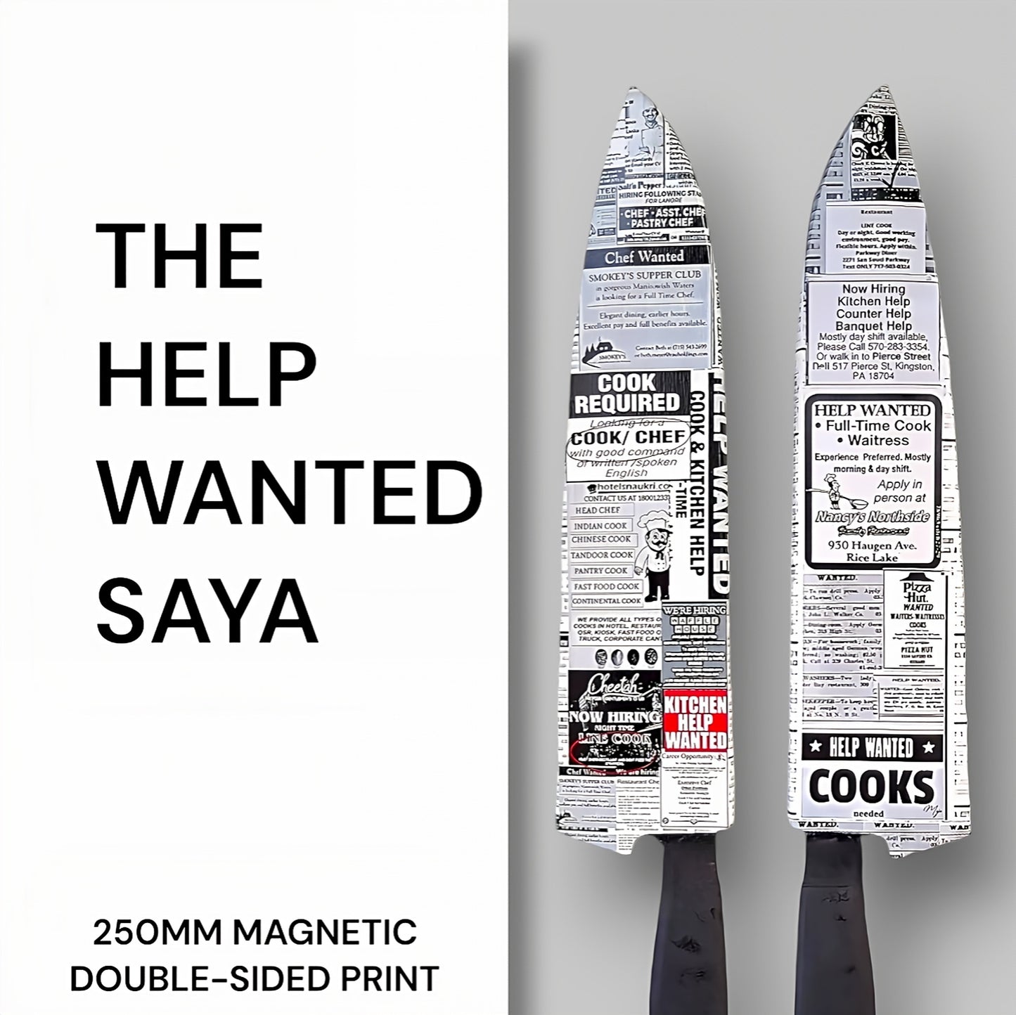 THE HELP WANTED SAYA