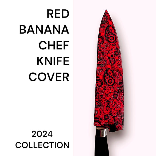 RED BANDANA CHEF KNIFE COVER