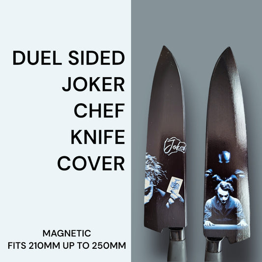 a-DUEL SIDED JOKER CHEF KNIFE COVER