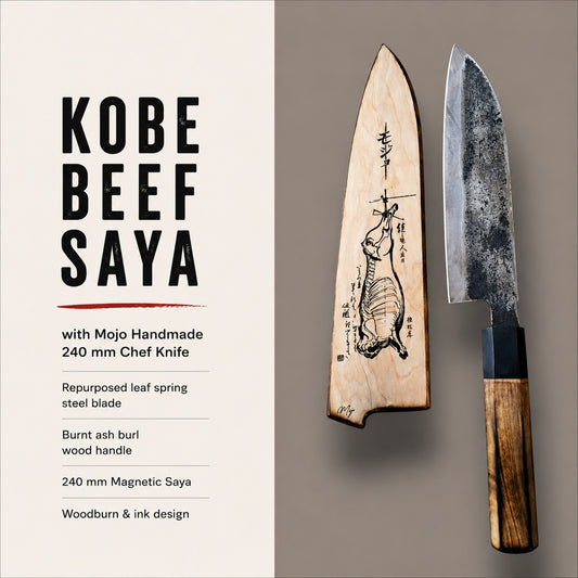 KOBE BEEF SAYA & HOUSE MADE SANTOKU
